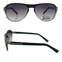 Fashion Hight Quality UV 400 Polarized  Shiny Transparent Gray  Sunglasses